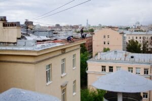 storm roof repair