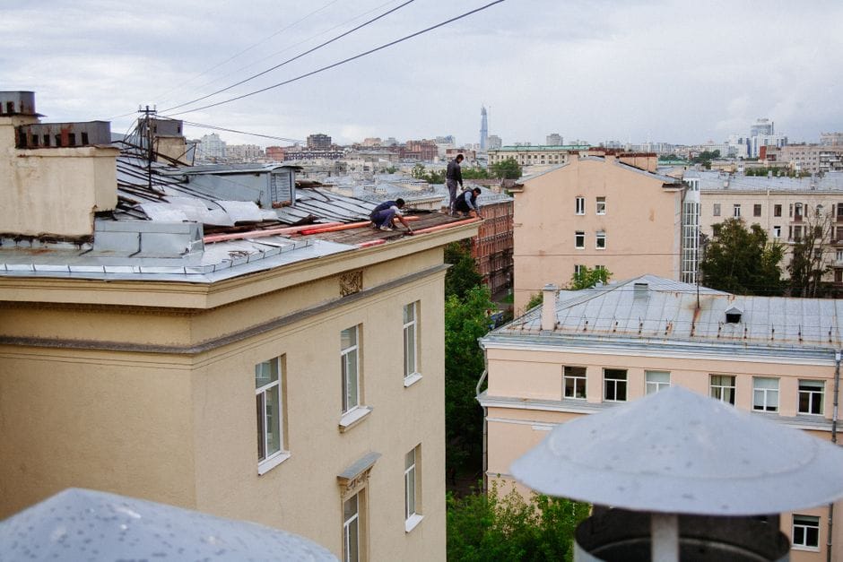 storm roof repair