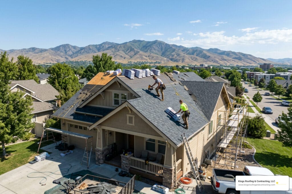 Boise Idaho residential roof replacement