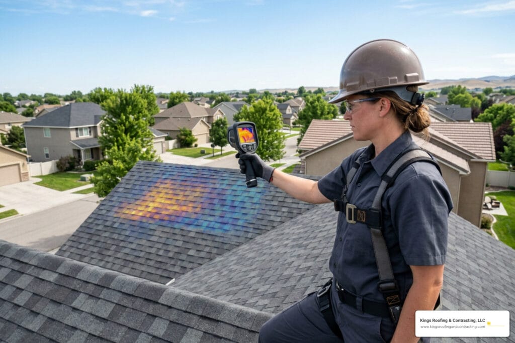 infrared roof inspection
